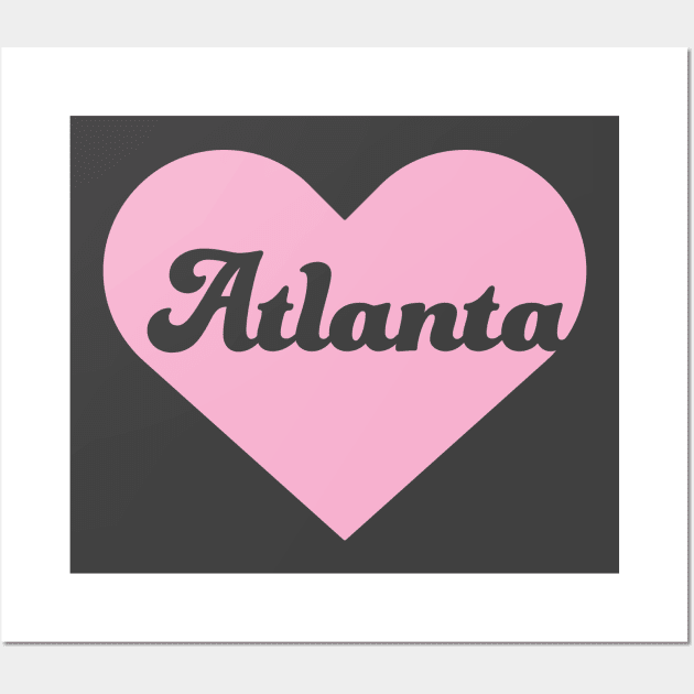 Love Atlanta Wall Art by MonkeyColada